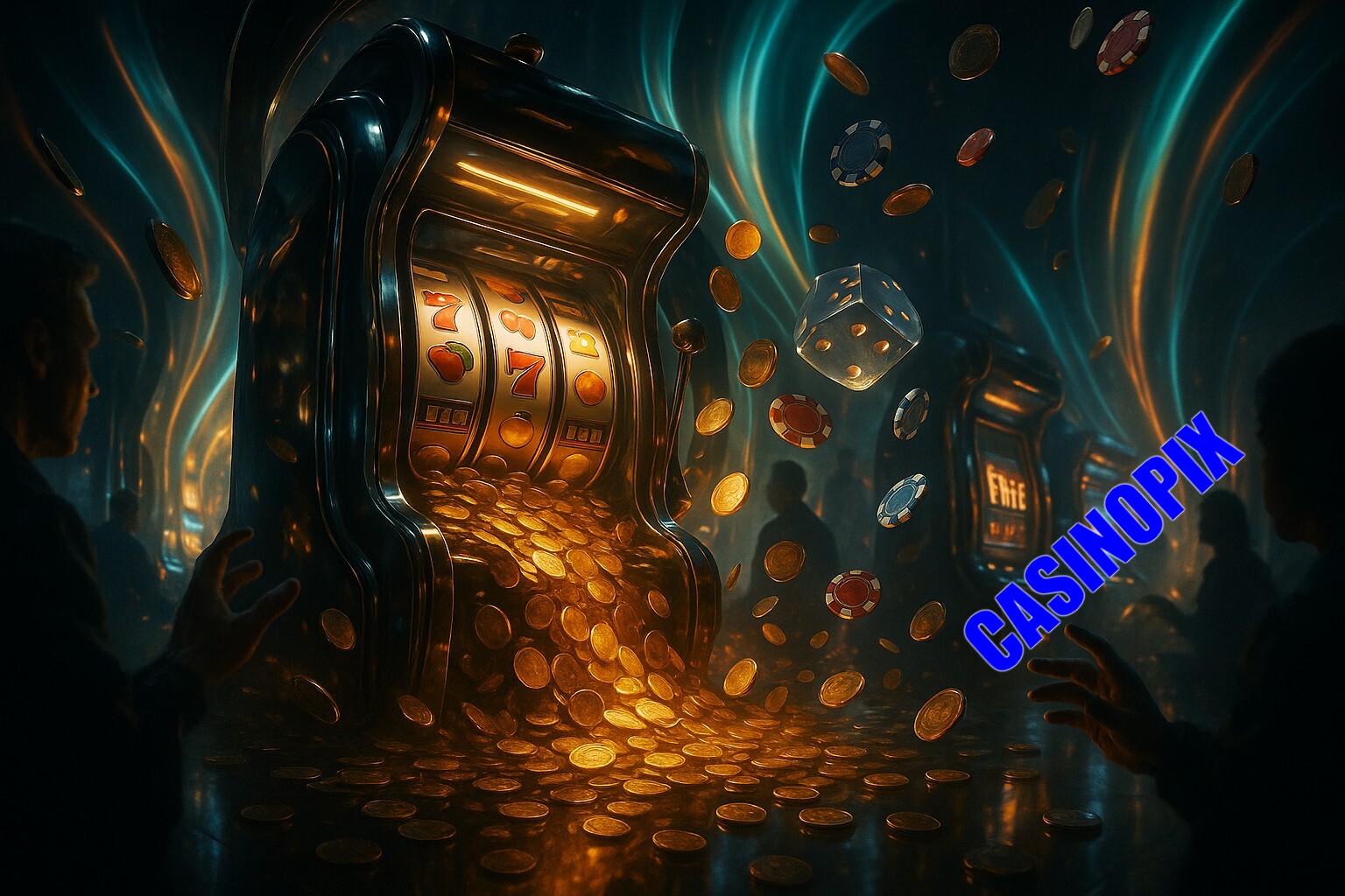 Diversos jogos de caça-níqueis